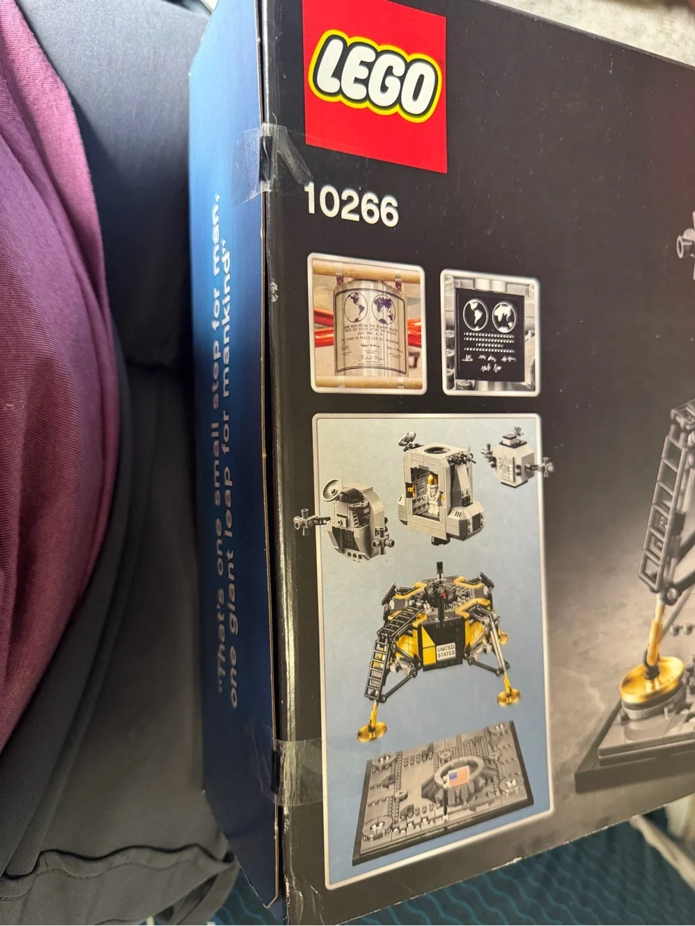Lego Creator Moon Lander in Black and Gold